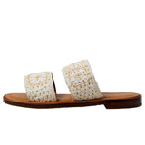 Free People Juliette Crochet Sandal Ivory Combo  OB1639876-103 Women's