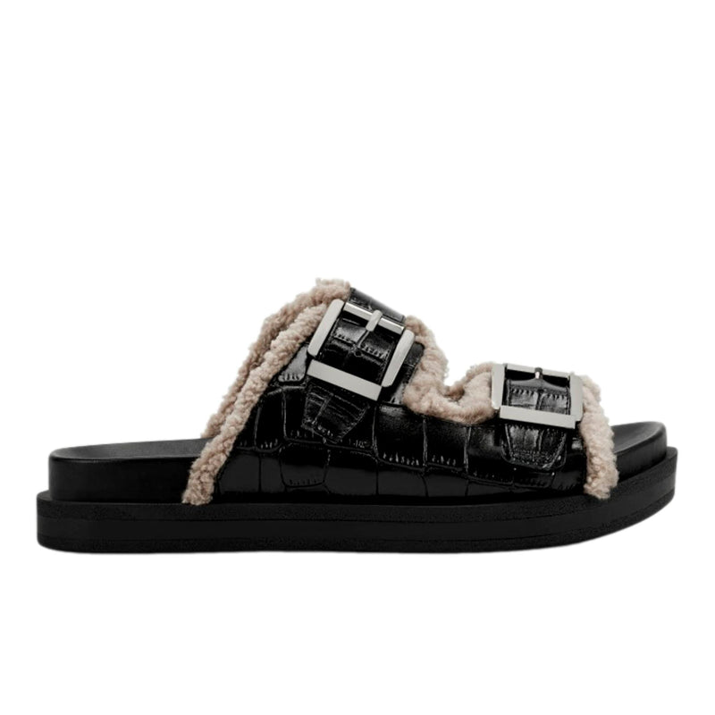 Aerosoles Olivia Black Croco  OLIVIA-715 Women's