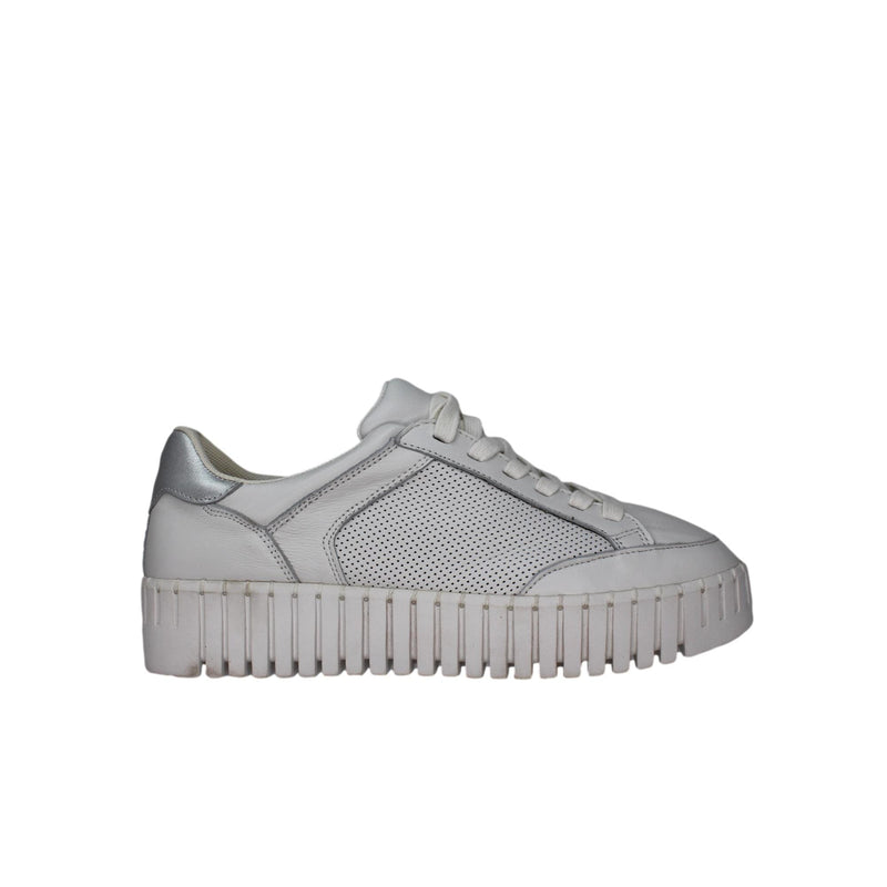 Silent D Oscar White Leather  OSCAR-WHITE Women's
