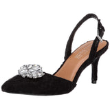 Aerosoles Martha Stewart Penelope Black Fabric  PENELOPE-095 Women's