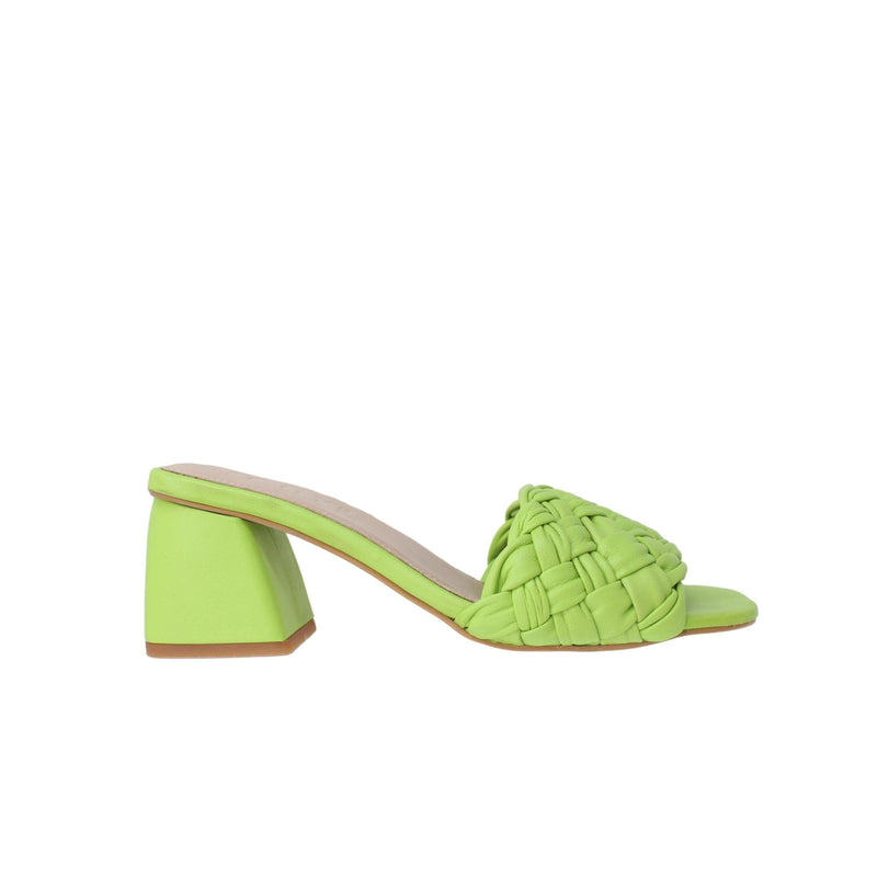 FARYL by Farylrobin Pippa Neon Green Leather  PIPPA-GRN Women's