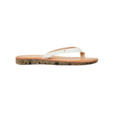Cool Planet by Steve Madden Planet Slip On Flats White Croc  PLANET-WHT Women's