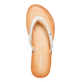 Cool Planet by Steve Madden Planet Slip On Flats White Croc  PLANET-WHT Women's