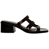 Steve Madden Princess Sandal Brown Leather  PRIN04S1-200 Women's