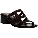 Steve Madden Princess Sandal Brown Leather  PRIN04S1-200 Women's