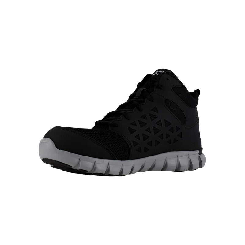 Reebok Sublite Cushion Work Alloy Toe SD Mid Mid Black  RB411 Women's