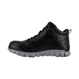 Reebok Work Sublite Cushion Work Midcut Comp Toe Black/Grey  RB414 Men's