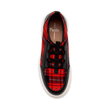 Linea Paolo Rowen Black / Red / Black  ROWEN-L-006 Women's