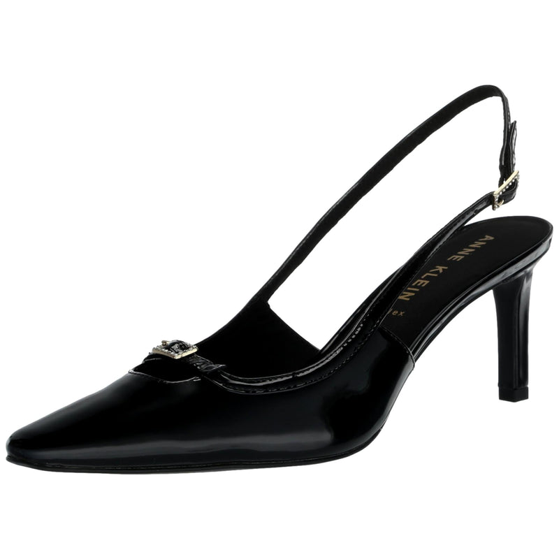 Anne Klein Roxy Black Patent  ROXY01F9-004 Women's