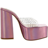 Steve Madden Ruby Heeled SandaI Iridescent  RUBY-IRI Women's