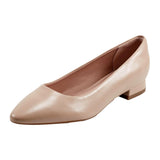 Rockport Tessa Ballet Flat Light Natural Leather  RWTESSA-LNA01 Women's