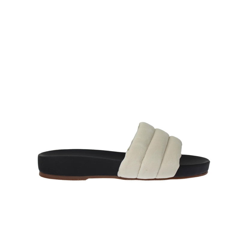 Kaanas Timor Chunky Pool Slide Ivory  S00070R-IVR Women's