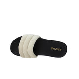 Kaanas Timor Chunky Pool Slide Ivory  S00070R-IVR Women's