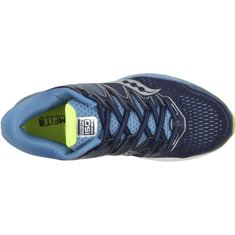 Saucony Hurricane ISO 5 Navy / Citron  S10460-1 Women's
