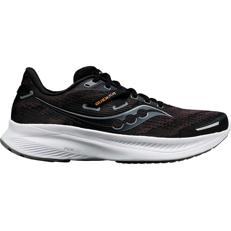 Saucony Guide 16 Black / White  S10810-05 Women's