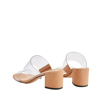 Schutz Victorie Transparente/Honey Beige  S2000103270012-051 Women's