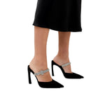 Schutz Pearl Curve Black  S2144300210001 Women's