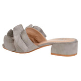 Journee Collection Salest Ruffle Sandal Grey  SALEST-GRY Women's