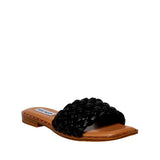 Steve Madden Santina Sandal Black  SANT06S1-027 Women's