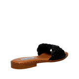 Steve Madden Santina Sandal Black  SANT06S1-027 Women's