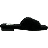 Steve Madden Seek Slipper Black  SEEK01S1-027 Women's