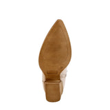 London Rag Bimmy Woven Pointy Western Boots Beige  SH5451 Women's
