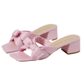 Stuart Weitzman Sofia 45 Slide Pink  SH859 Women's