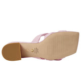 Stuart Weitzman Sofia 45 Slide Pink  SH859 Women's