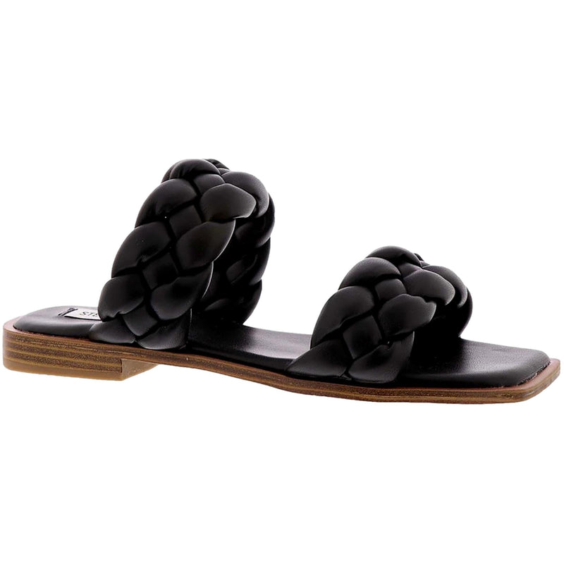 Steve Madden Spain Sandal Black  SPAI01S1-027 Women's