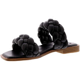 Steve Madden Spain Sandal Black  SPAI01S1-027 Women's
