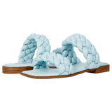 Steve Madden Spain Sandal Light Blue  SPAI01S1-097 Women's