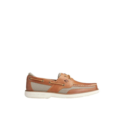 Sperry Halyard 2-Eye Leather Chino Beige  STS22767 Men's