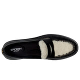 Sperry Chunky Penny Black Fuzzy  STS88881 Men's