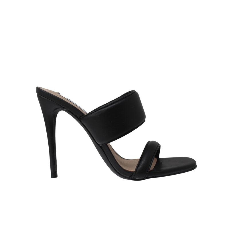 Steve Madden Swan Heeled SandaI Black  SWAN03S1-027 Women's