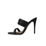 Steve Madden Swan Heeled SandaI Black  SWAN03S1-027 Women's