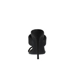 Steve Madden Swan Heeled SandaI Black  SWAN03S1-027 Women's