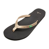 Sanuk Yoga Joy Metallic Champagne  SWS10002-CHMP Women's