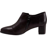 Trotters Keegan Black Lizard Leather  T2059-008 Women's