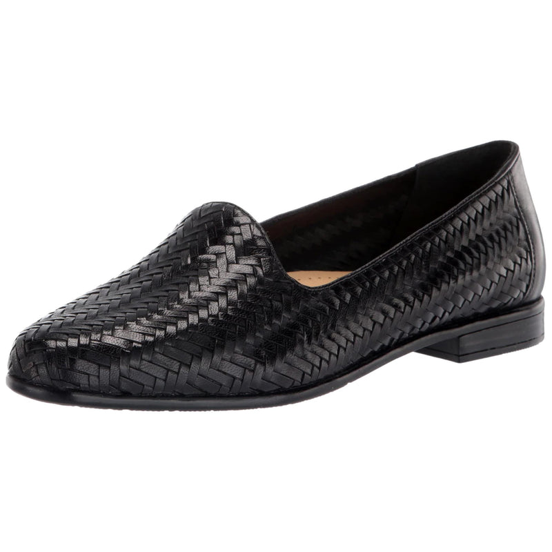 Trotters Liz III Black Leather  T2131-001 Women's
