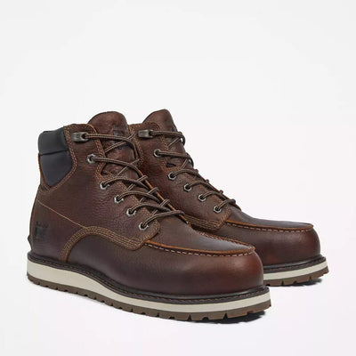 Timberland 6 Inch Irvine Alloy Toe Brown  TB0A42TY214 Men's