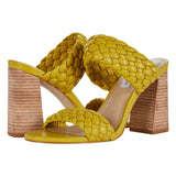 Steve Madden Tielo Heeled SandaI Citron  TIEL01S1-818 Women's