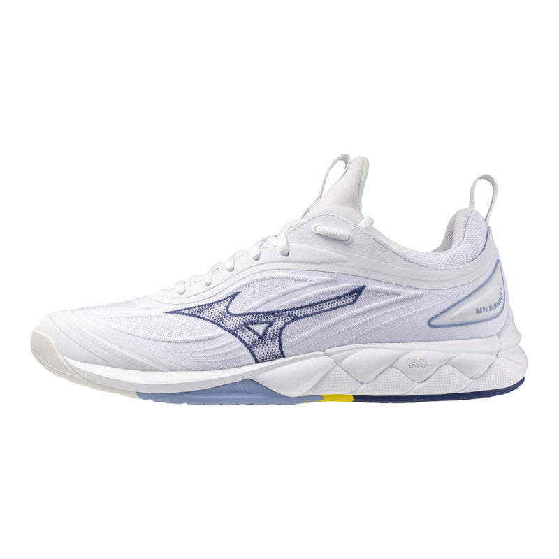 Mizuno Wave Luminous 3 White / Bellwether Blue  V1GC242096 Women's