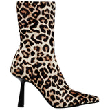 Steve Madden Vakay Bootie Leopard Velvet  VAKAY-LEO Women's