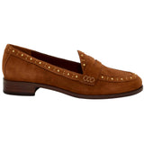 Vince Camuto Camdyn Loafer Flat Burnt Sugar Suede  VC-CAMDYN Women's