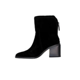 Vince Camuto Water-Repellent Suede Mid-Shaft-Kortimy Black  VC-KORTIMY-BLK Women's