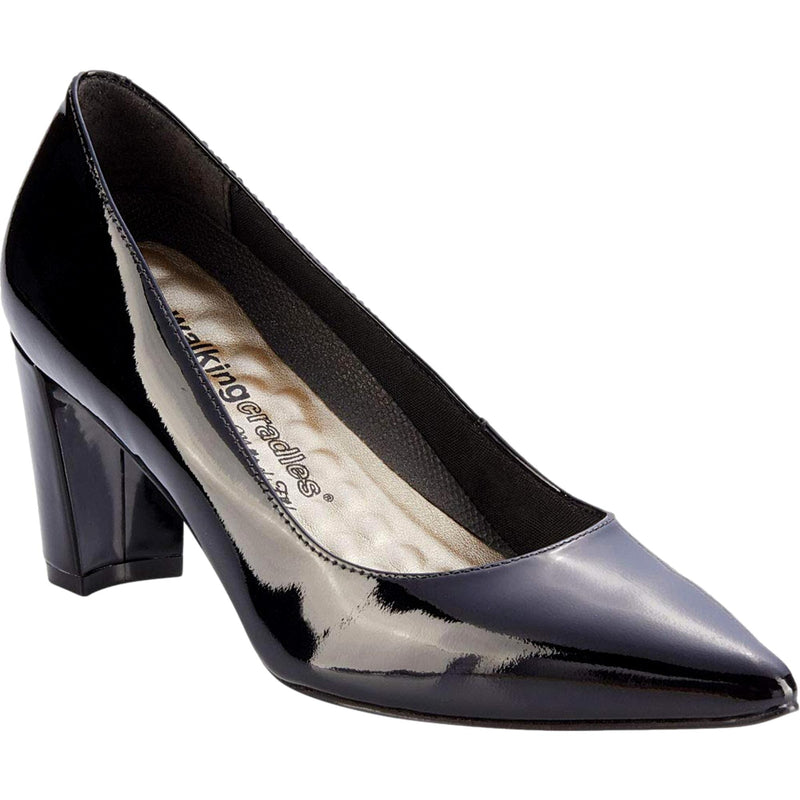 Walking Cradles Samantha Black Patent  W-116010-008 Women's