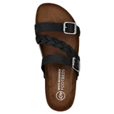 White Mountain Huntington Black Nubuck  W25963-975 Women's