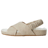 Cole Haan Mojave Crisscross Sandal Oatmeal Wool  W27263 Women's
