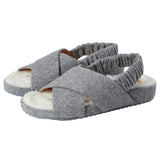 Cole Haan Mojave Crisscross Sandal Grey Wool  W27264 Women's