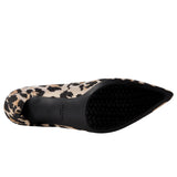 Cole Haan The Go-To Park Pump 65 mm Leopard Print Jacquard  W27662-200 Women's